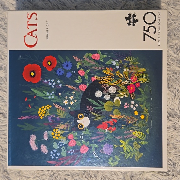 Buffalo David Bitton Other - Buffalo Summer Cat 750 Piece Puzzle